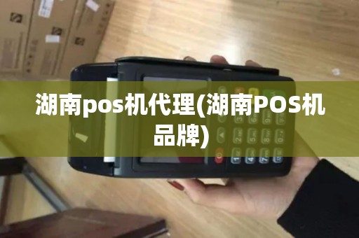 湖南pos机代理(湖南POS机品牌)