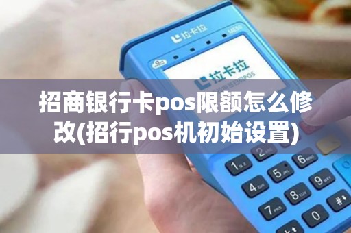 招商银行卡pos限额怎么修改(招行pos机初始设置)
