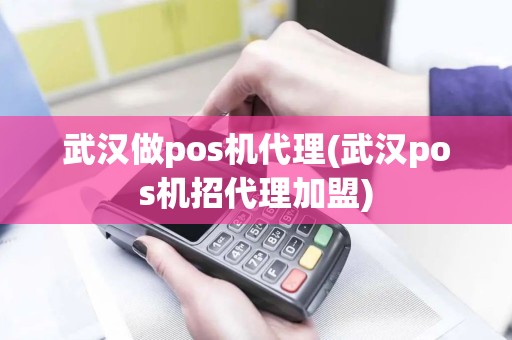 武汉做pos机代理(武汉pos机招代理加盟)