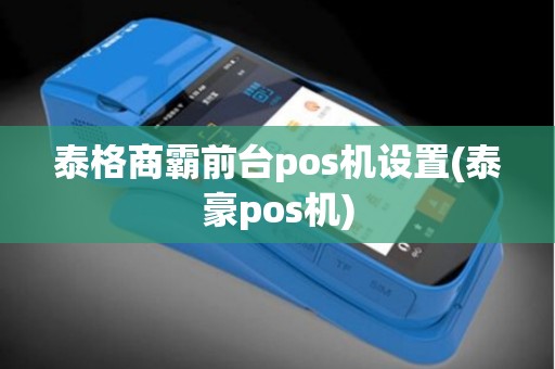 泰格商霸前台pos机设置(泰豪pos机)