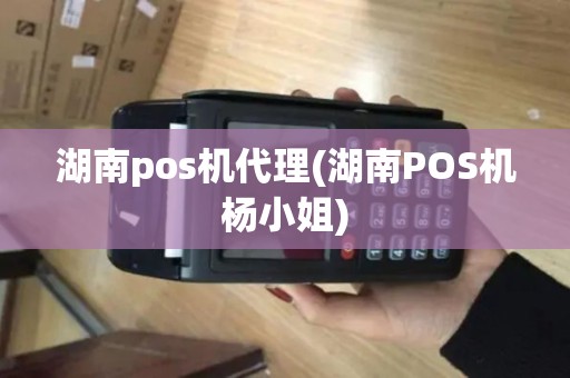 湖南pos机代理(湖南POS机杨小姐)
