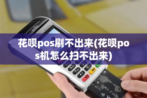 花呗pos刷不出来(花呗pos机怎么扫不出来)