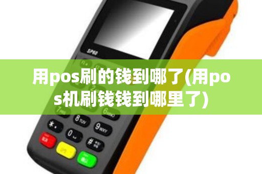 用pos刷的钱到哪了(用pos机刷钱钱到哪里了)