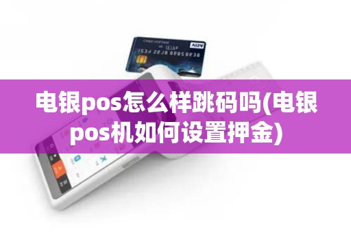 电银pos怎么样跳码吗(电银pos机如何设置押金)
