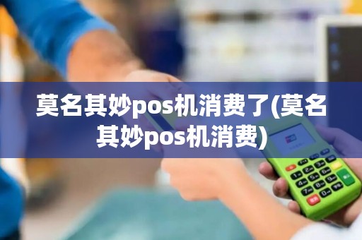 莫名其妙pos机消费了(莫名其妙pos机消费)