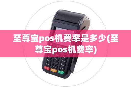 至尊宝pos机费率是多少(至尊宝pos机费率) 至尊宝pos机费率是多少(至尊宝pos机费率)