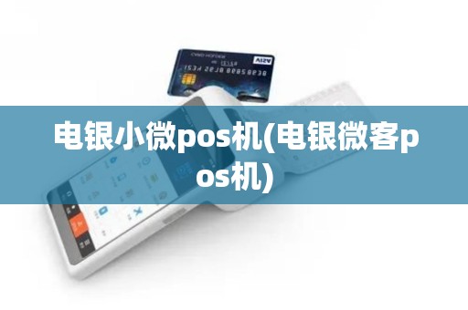 电银小微pos机(电银微客pos机) 电银小微pos机(电银微客pos机)