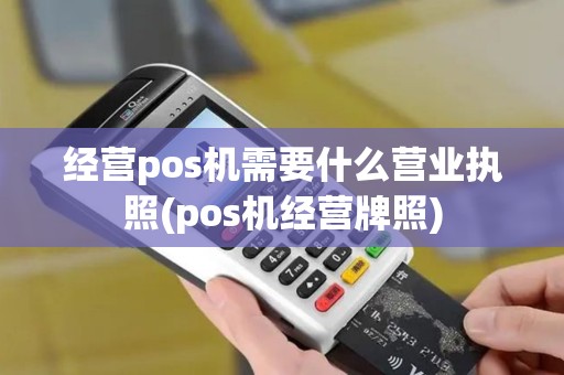 经营pos机需要什么营业执照(pos机经营牌照)