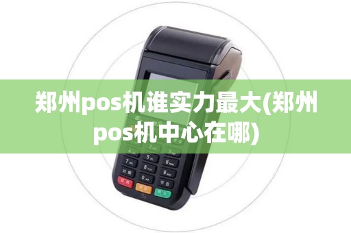 郑州pos机谁实力最大(郑州pos机中心在哪)