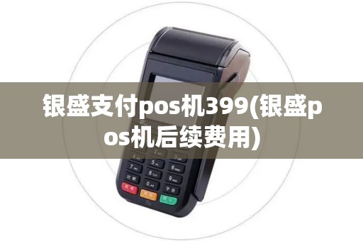 银盛支付pos机399(银盛pos机后续费用)