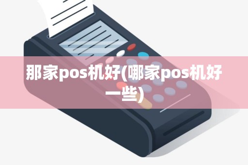 那家pos机好(哪家pos机好一些)