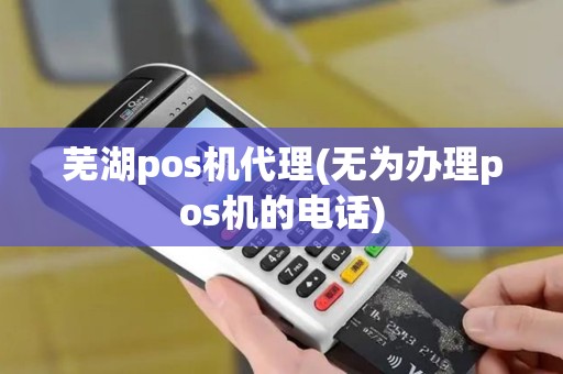 芜湖pos机代理(无为办理pos机的电话)