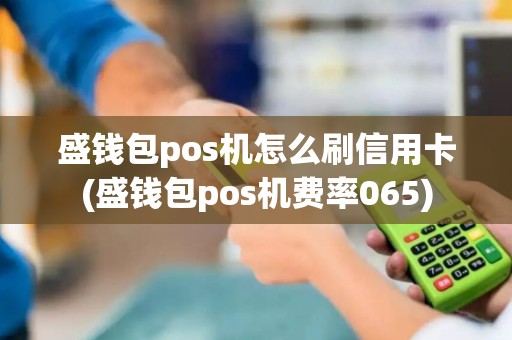 盛钱包pos机怎么刷信用卡(盛钱包pos机费率065)