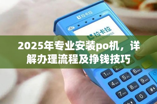 2025年专业安装po机，详解办理流程及挣钱技巧