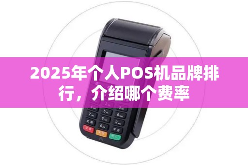 2025年个人POS机品牌排行，介绍哪个费率