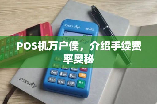 POS机万户侯，介绍手续费率奥秘
