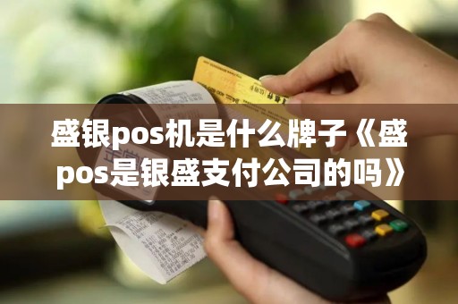 盛银pos机是什么牌子《盛pos是银盛支付公司的吗》