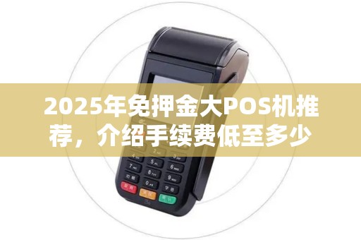 2025年免押金大POS机推荐，介绍手续费低至多少