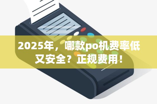 2025年，哪款po机费率低又安全？正规费用！