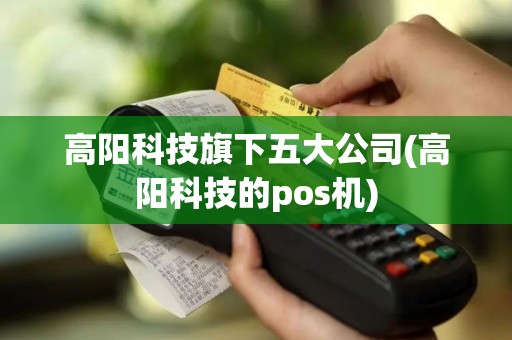 高阳科技旗下五大公司(高阳科技的pos机)