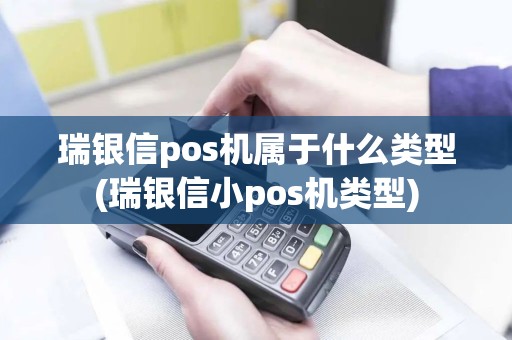 瑞银信pos机属于什么类型(瑞银信小pos机类型)