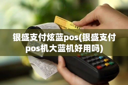 银盛支付炫蓝pos(银盛支付pos机大蓝机好用吗)