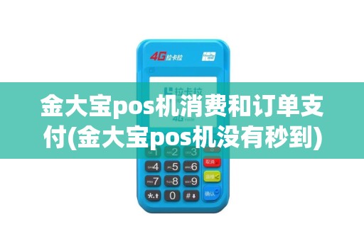金大宝pos机消费和订单支付(金大宝pos机没有秒到)