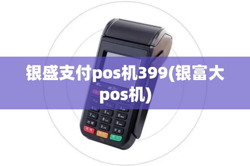 银盛支付pos机399(银富大pos机)