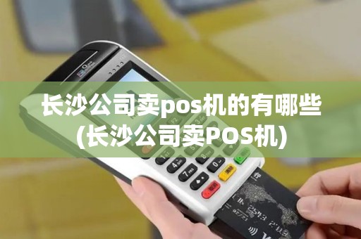 长沙公司卖pos机的有哪些(长沙公司卖POS机)
