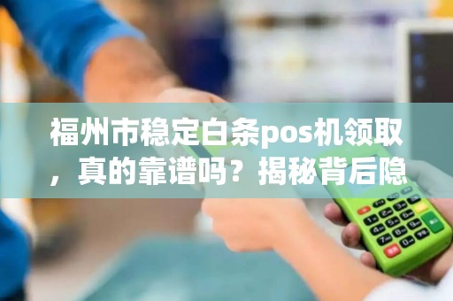 福州市稳定白条pos机领取，真的靠谱吗？揭秘背后隐藏的5大风险！