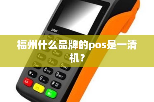 福州什么品牌的pos是一清机？