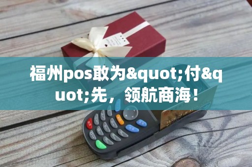 福州pos敢为"付"先，领航商海！