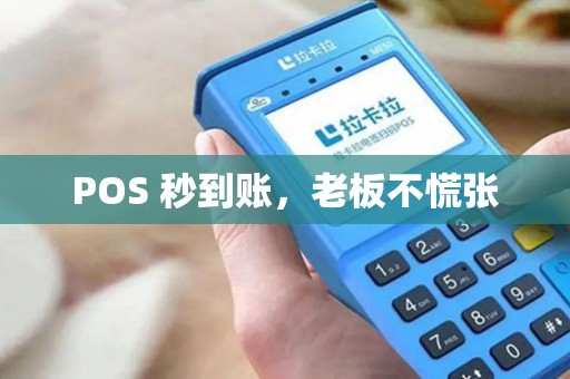 POS 秒到账，老板不慌张