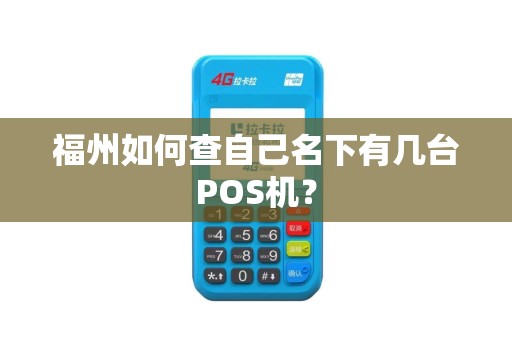 福州如何查自己名下有几台POS机？
