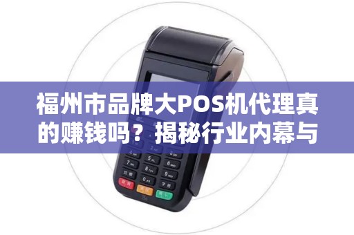 福州市品牌大POS机代理真的赚钱吗？揭秘行业内幕与避坑指南！
