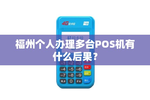 福州个人办理多台POS机有什么后果？