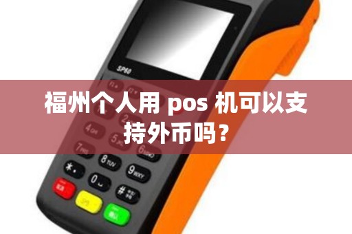 福州个人用 pos 机可以支持外币吗？