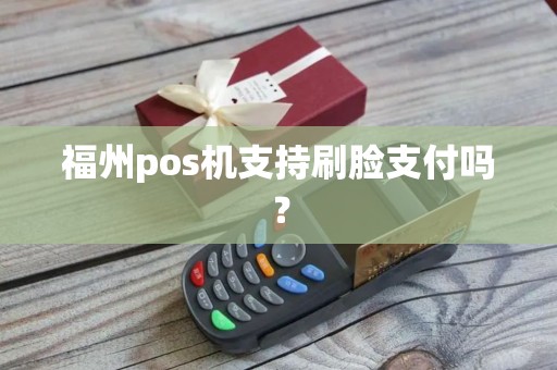 福州pos机支持刷脸支付吗？