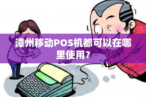 漳州移动POS机都可以在哪里使用？