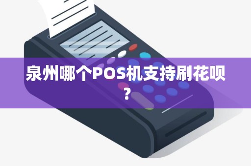 泉州哪个POS机支持刷花呗？